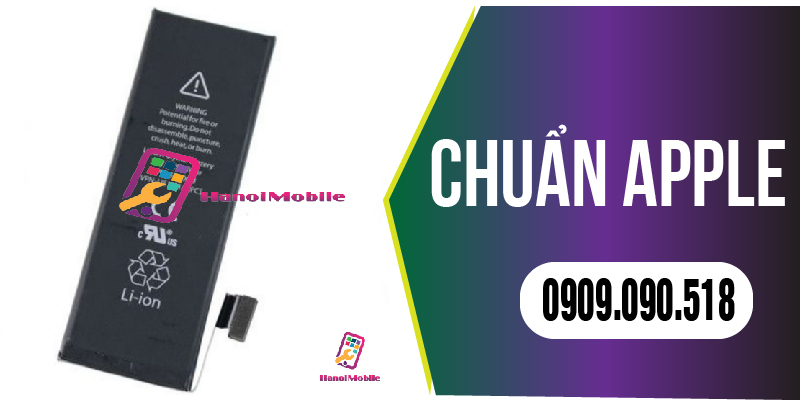 Hình 3: Dịch vụ thay Pin chuẩn APPLe tại Hanoimobile